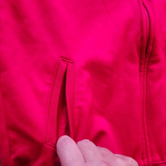 Victorias Secret Pink * Ohio State OSU Buckeyes Zip Up Red Jacket Sz XS - Picture 3 of 8